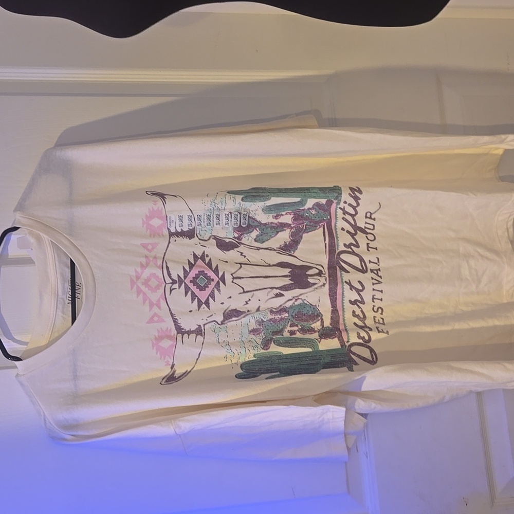 Mighty Fine White Desert Drifin' Kids Shirt